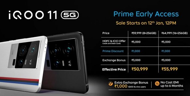 iQOO 11 Price and availability