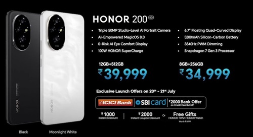 HONOR 200 Price and availability