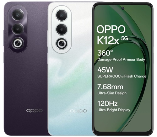 OPPO K12x 5G Price Features Specifications