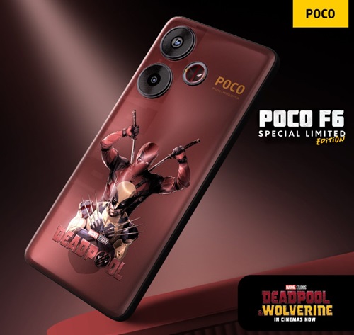 POCO F6 5G Deadpool Edition Price in India