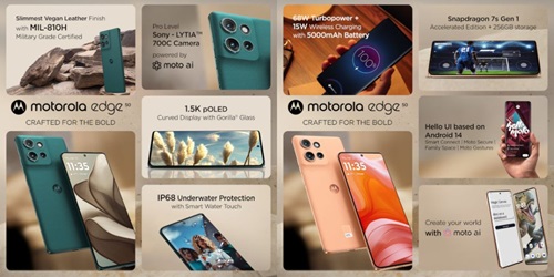 Motorola Edge 50 Specifications