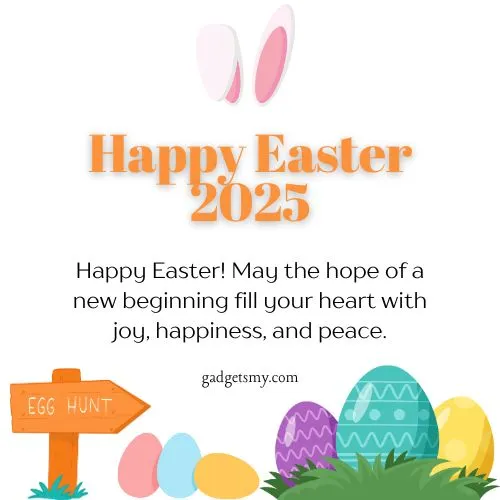 Happy Easter 2025 Messages Wishes for friends