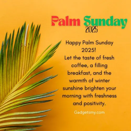 Religious Palm Sunday 2025 Messages