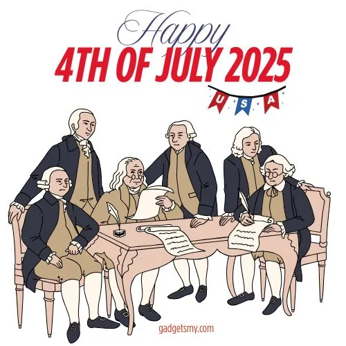4th of July 2025 Clipart Free Download