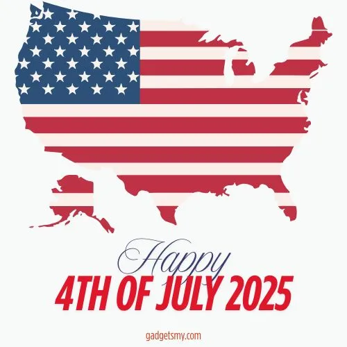 4th of July 2025 Clipart Free