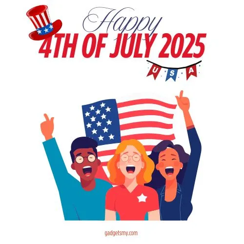 Happy 4th of July 2025 Clipart for Friends