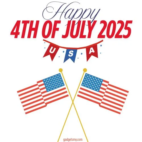 Happy 4th of July 2025 Flag Clipart Pictures