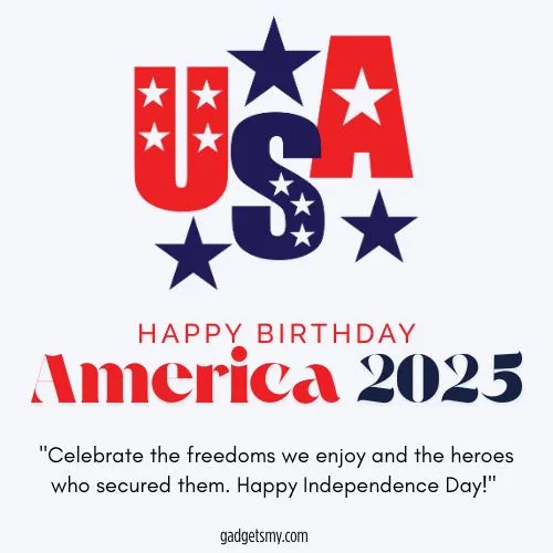 Happy Birthday America 2025 Wishes Images