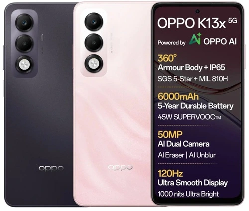 OPPO K13x 5G Price in India Features OPPO K13x 5G Price in India Features