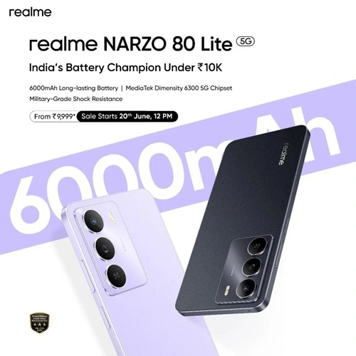 Realme NARZO 80 Lite 5G Price in India