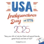 Happy 4th of July 2025 Patriotic Captions
