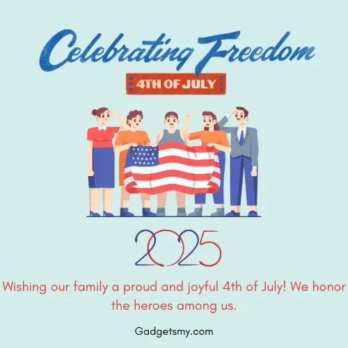 Happy 4th of July 2025 Patriotic Captions for Family