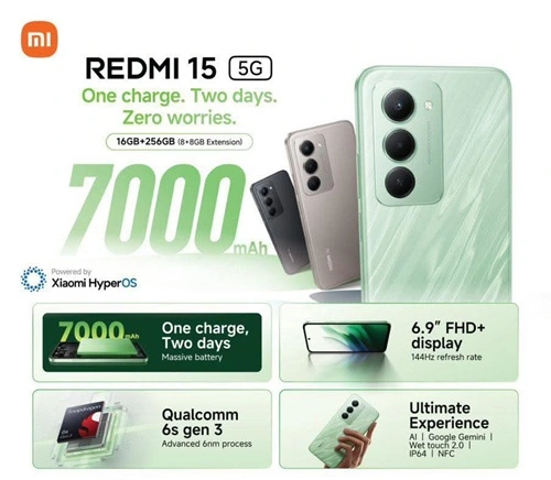 Redmi 15 5G Price in India Features Redmi 15 5G Price in India Features