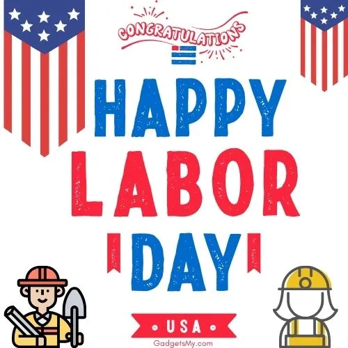 Happy US Labor Day Images | Happy US Labor Day 2025 1 Happy US Labor Day Images