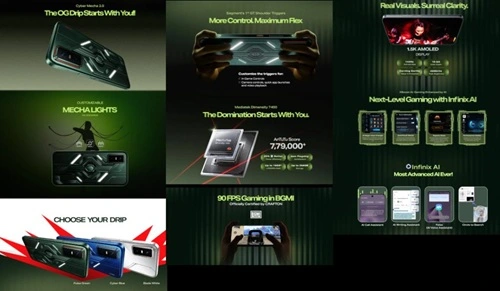 Infinix GT 30 5G Plus Features Infinix GT 30 5G Plus Features