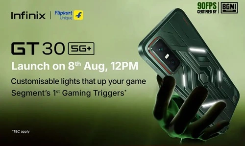 Infinix GT 30 5G Plus Price in India Infinix GT 30 5G Plus Price in India