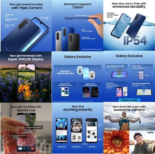 Samsung Galaxy A17 5G Features Samsung Galaxy A17 5G Features