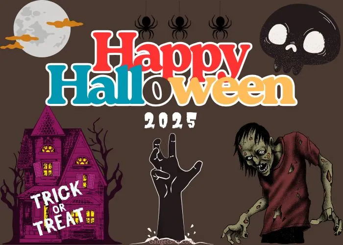 Happy Halloween 2025 Spooky Card for Friends