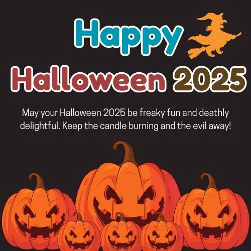 Happy Halloween 2025 Wishes Quotes for Friends