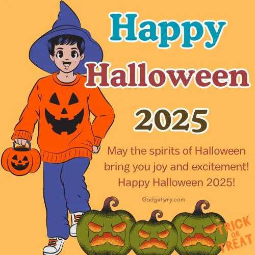 Spooky Happy Halloween 2025 Wishes Quotes