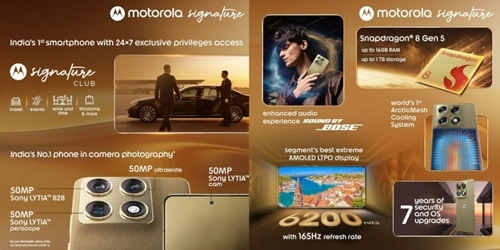 Motorola Signature Features Motorola Signature Features