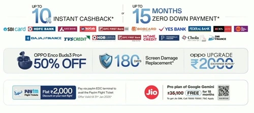 OPPO Reno15 Launch offers