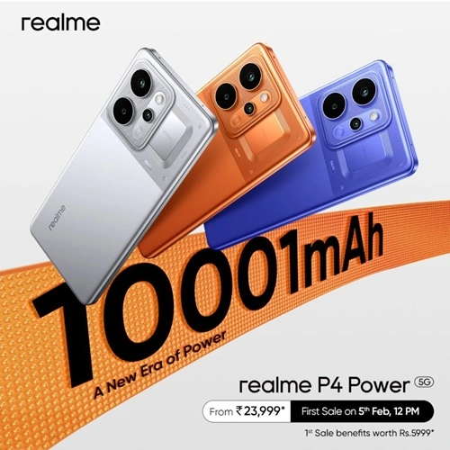 Realme P4 Power 5G Price in India