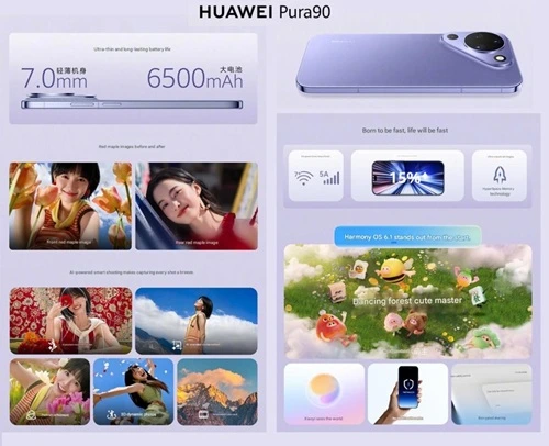 HUAWEI Pura 90 Features