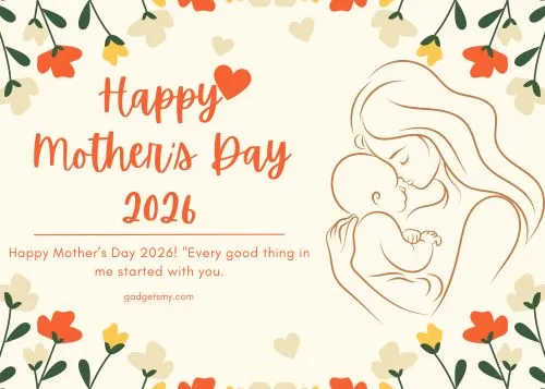 Happy Mothers Day 2026 Card
