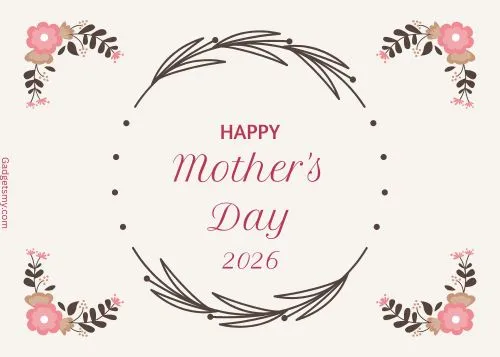 Mothers Day 2026 Greetings Card