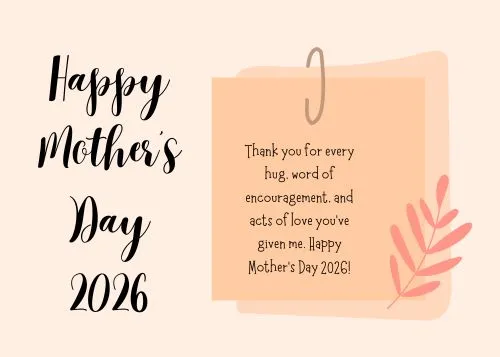 Happy Mothers Day 2026 America Pictures with Messages