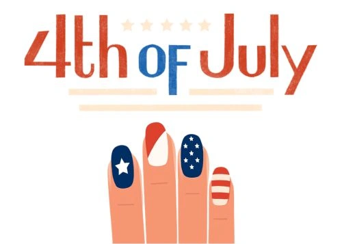 4th of July 2026 Nails Design Ideas Images