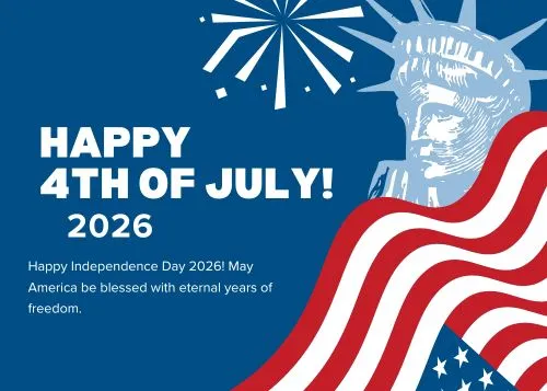 Happy 4th of July 2026 Wishes Messages Quotes