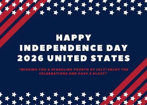 Happy Independence Day 2026 United States