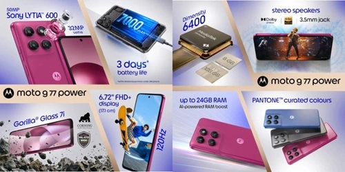 Moto g77 Power Features Moto g77 Power Features