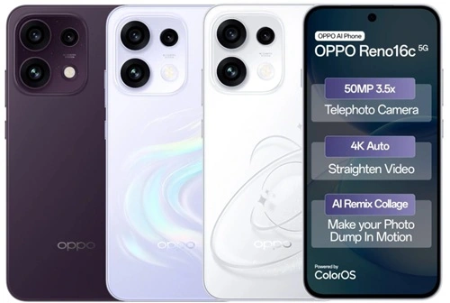 OPPO Reno 16c Features