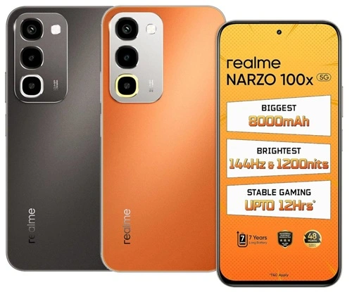 Realme NARZO 100x 5G Price in India Features