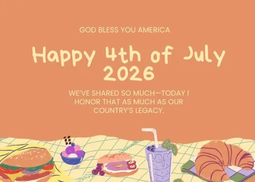 US independence day 2026 Wishes Messages for Family