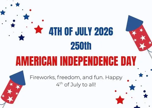 US independence day 2026 Wishes Messages