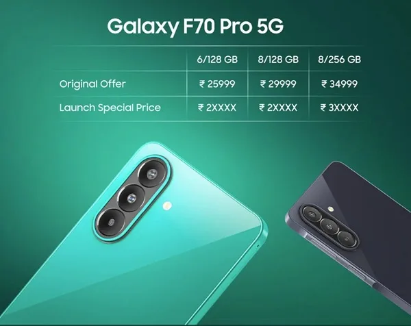 Samsung Galaxy F70 Pro 5G Price in India