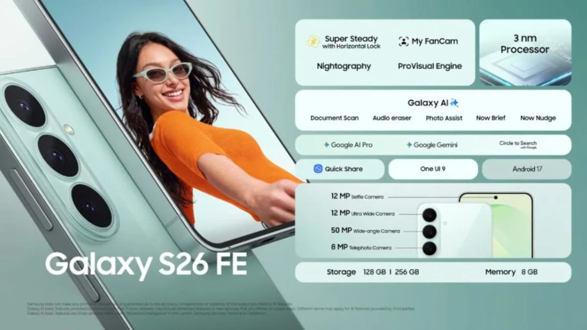 Samsung Galaxy S26 FE Price in India and Availability Samsung Galaxy S26 FE Price in India and Availability