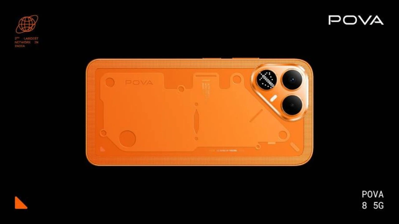 POVA 8 5G Plasma Orange Color Features POVA 8 5G Plasma Orange Color Features