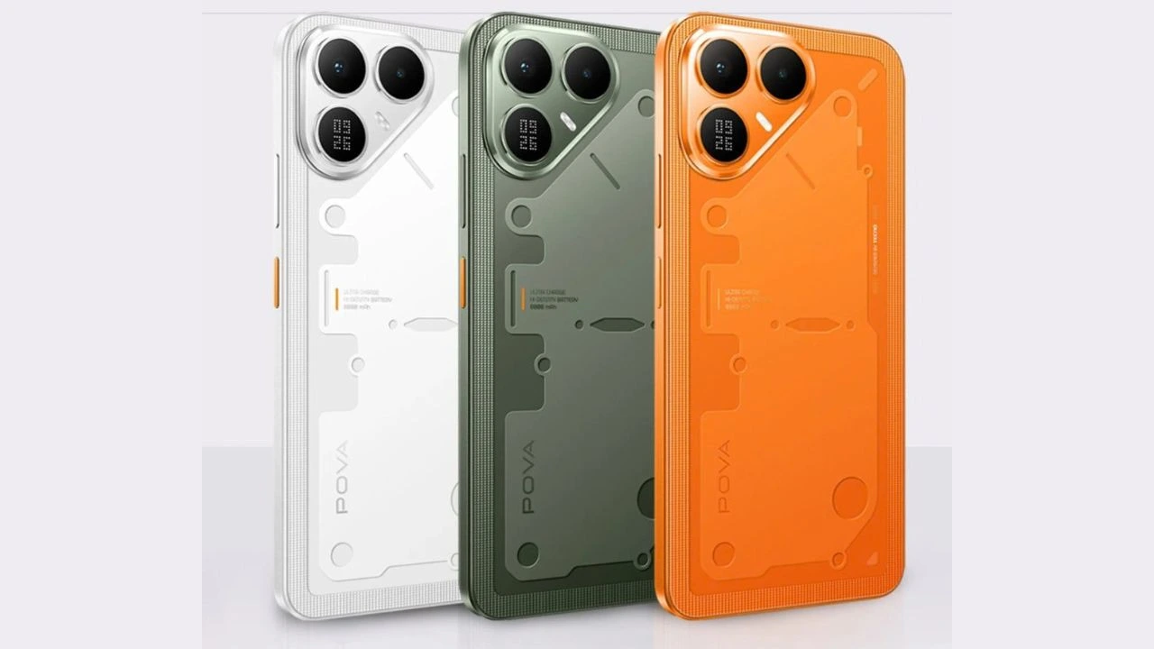 POVA 8 5G Plasma Orange Color Price Features