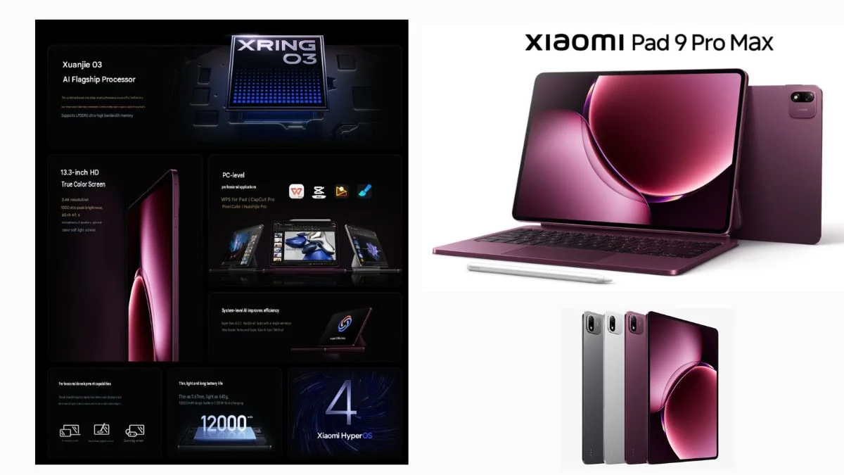 Xiaomi Pad 9 Pro Max Features
